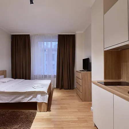 Scandian Apartments On Sumskaia Kharkiv Exterior photo